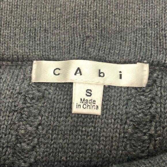 Cabi Charcoal Gray Sweater Skirt Size Small - Picture 6 of 11